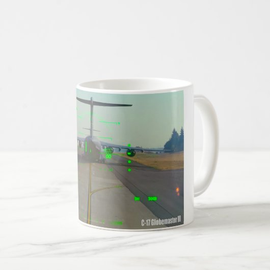 C-17 GLOBEMASTER III KAFFEETASSE (VorderseiteRechts)