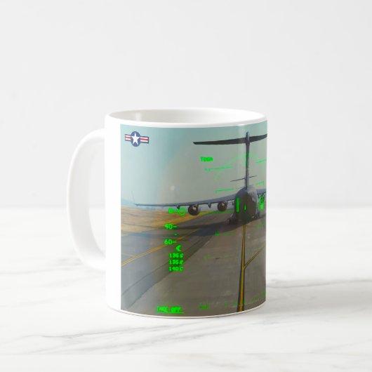 C-17 GLOBEMASTER III KAFFEETASSE (Vorderseite Links)