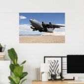 C-17 Globemaster III Luftfahrzeuge Poster (Heimbüro)