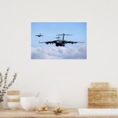 C-17 Globemaster III Luftfahrzeuge Poster (Küche)