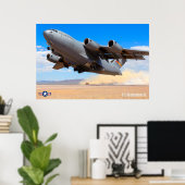 C-17 GLOBEMASTER III POSTER (Heimbüro)