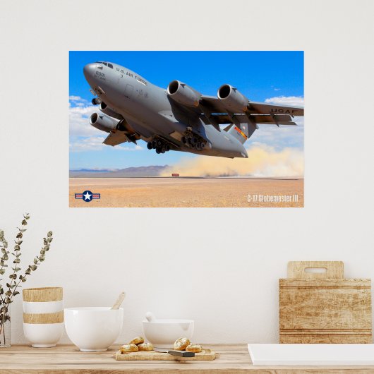 C-17 GLOBEMASTER III POSTER (Küche)