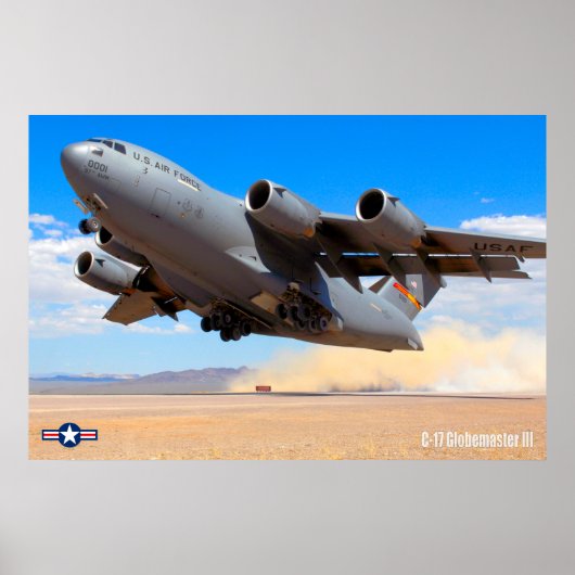 C-17 GLOBEMASTER III POSTER (Vorne)