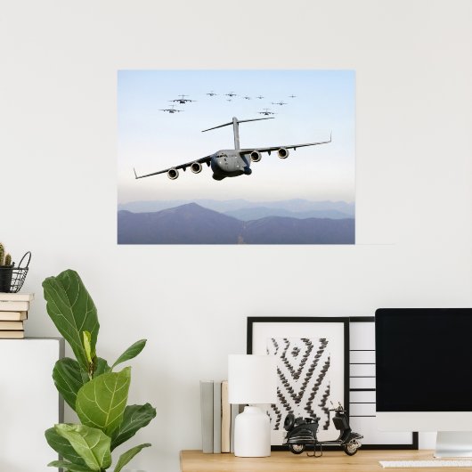 C-17 Globemaster III Poster (Heimbüro)