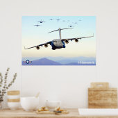 C-17 GLOBEMASTER III POSTER (Küche)