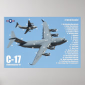 C-17 GLOBEMASTER III POSTER (Vorne)