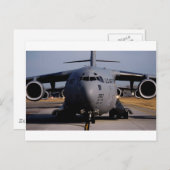 C-17 Globemaster III Postkarte (Vorne/Hinten)