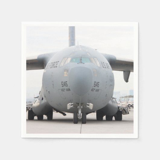 C-17 Globemaster Paper Napkins Serviette (Vorderseite)