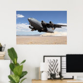 C-17 Globemaster Poster (Heimbüro)
