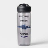 C-17 GLOBEMASTER PRECISION POWER PURPOSE TRINKFLASCHE (Vorderseite)
