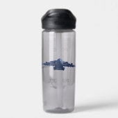 C-17 GLOBEMASTER PRECISION POWER PURPOSE TRINKFLASCHE (Rückseite)