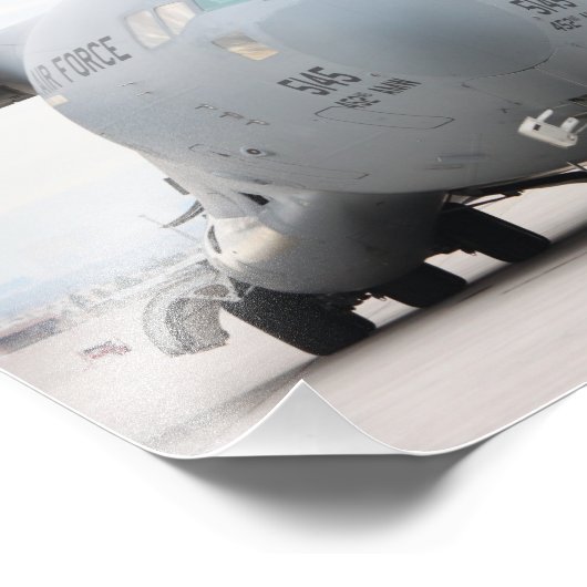 C-17 Globemaster v2 Foto Print (Ecke)