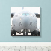 C-17 Globemaster v2 Wrapped Canvas Leinwanddruck (Insitu (Holzboden))