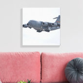 C-17 Globemaster Wrapped Canvas Leinwanddruck (Insitu (Wohnzimmer))