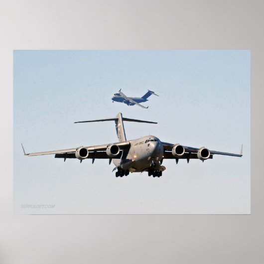 C-17 Globemasters Poster (Vorne)