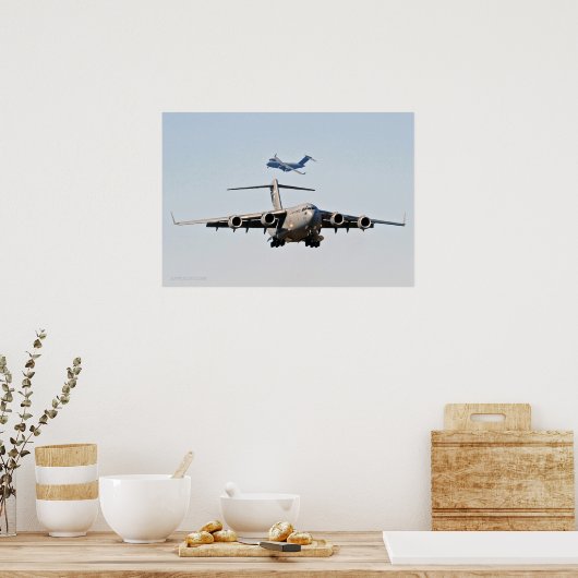 C-17 Globemasters Poster (Küche)