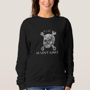 C-17 Skull-Betreuer Sweatshirt