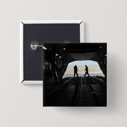 C-17A Globemaster III Button (Vorne & Hinten)