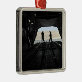 C-17A Globemaster III Ornament Aus Metall (Rechts)