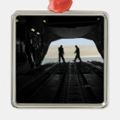 C-17A Globemaster III Ornament Aus Metall (Vorne)