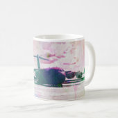 C-17A Globemaster III Wasserfarben-Tasse Kaffeetasse (VorderseiteRechts)