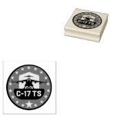 C-17TS Holz-Kunststempel Gummistempel (Stempel)