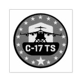 C-17TS Holz-Kunststempel Gummistempel (Prägung)