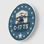 C-17TS-PATCH GROßE WANDUHR (Winkel)