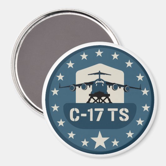 C-17TS-PATCH MAGNET (Vorderseite/Rückseite)