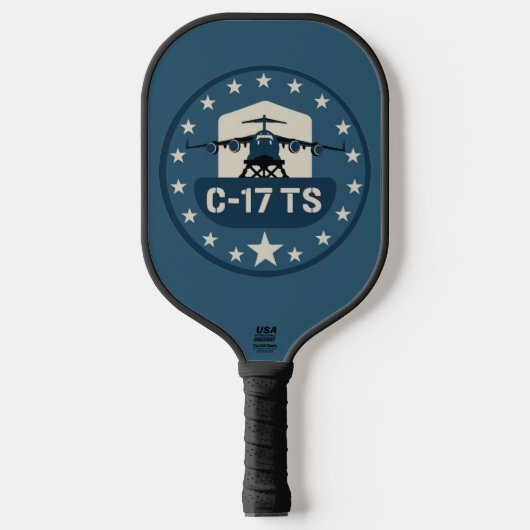 C-17TS Pickleball-Schläger Pickleball Schläger (Vorderseite)