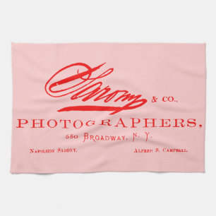 C. 1870 Napoleon Sarony, amerikanischer Fotograf Küchentuch
