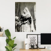 C. 1890 Königin Victoria von England Poster (Heimbüro)