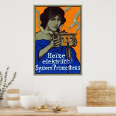 C. 1910 German Cooking Poster (Küche)