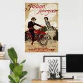 c) 1915 NIEDERLANDE MOTORRÄDER Poster (Heimbüro)