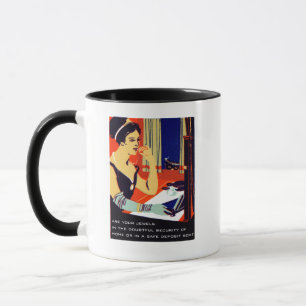 C. 1915 sind Ihre Juwelen sicher Tasse