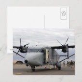 C-23 Sherpa Postkarte (Vorne/Hinten)