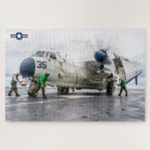 C-2A GREYHOUND (20 x 30 Zoll) Puzzle (Horizontal)