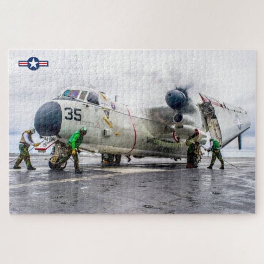 C-2A GREYHOUND (20 x 30 Zoll) Puzzle (Horizontal)