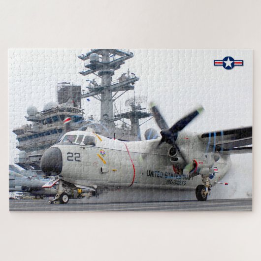 C-2A GREYHOUND (20 x 30 Zoll) Puzzle (Horizontal)