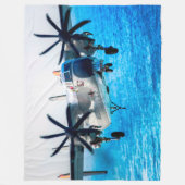 C-2A GREYHOUND FLEECEDECKE (Vorderseite)