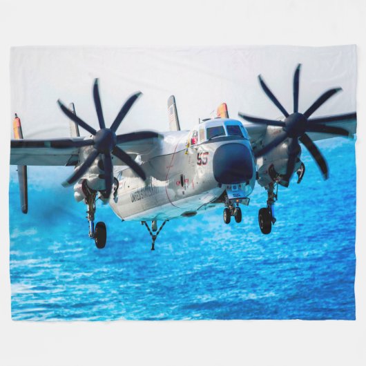 C-2A GREYHOUND FLEECEDECKE (Vorderseite (Horizontal))