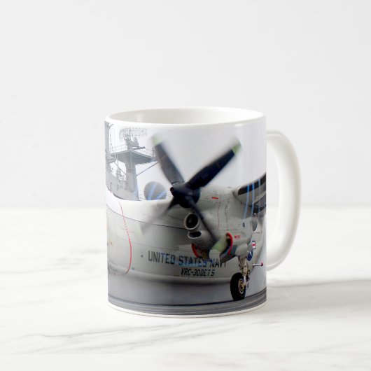 C-2A GREYHOUND KAFFEETASSE (VorderseiteRechts)