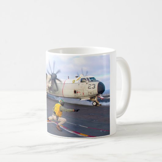 C-2A GREYHOUND KAFFEETASSE (VorderseiteRechts)