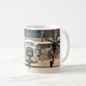 C-2A GREYHOUND KAFFEETASSE (VorderseiteRechts)