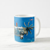 C-2A GREYHOUND KAFFEETASSE (VorderseiteRechts)