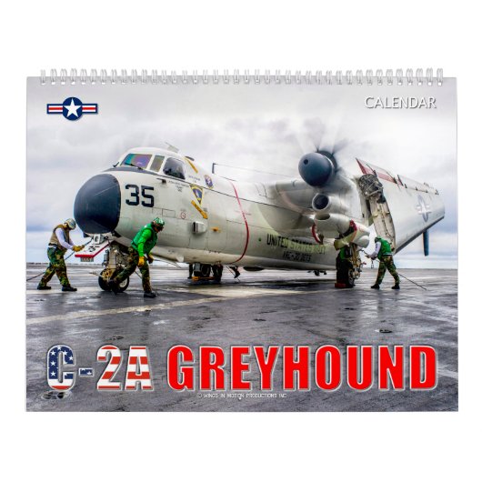 C-2A GREYHOUND KALENDER (Titelbild)