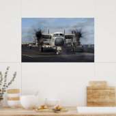 C-2A Greyhound Poster (Küche)