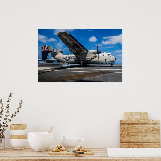 C-2A Greyhound Poster (Küche)