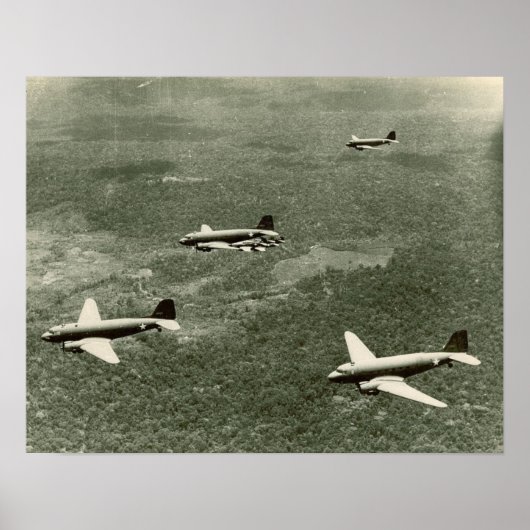 C-47s und P-40 Poster (Vorne)