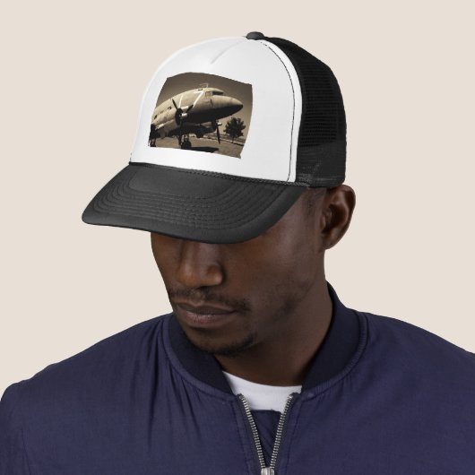 C-47sepia-Hut Truckerkappe (Beispiel)